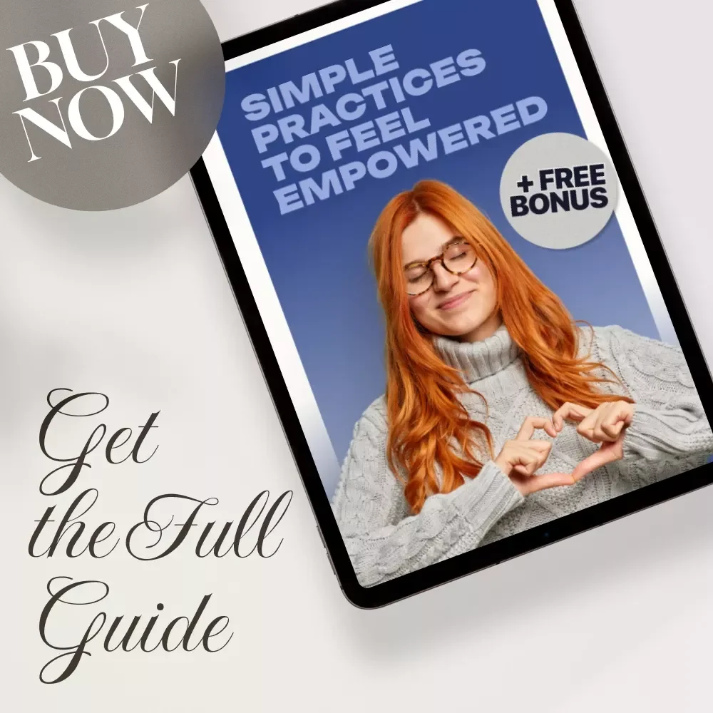 Simple Practices to Feel Empowered | Confidence Guide | Daily Confidence Habits | How to Practice Confidence Everyday | Digital Download eBook
