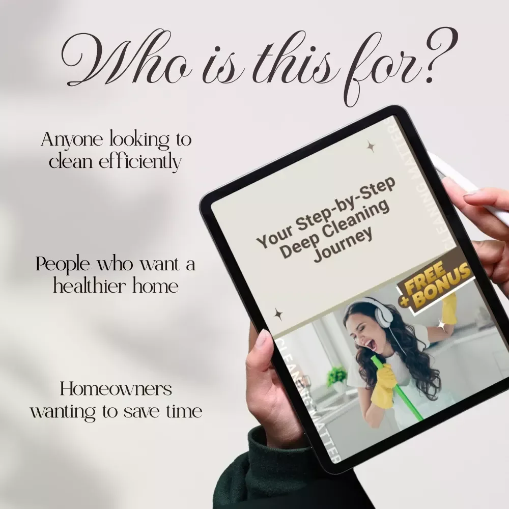 Your Step-by-Step Deep Cleaning Journey: The Ultimate Guide to a Spotless Home
