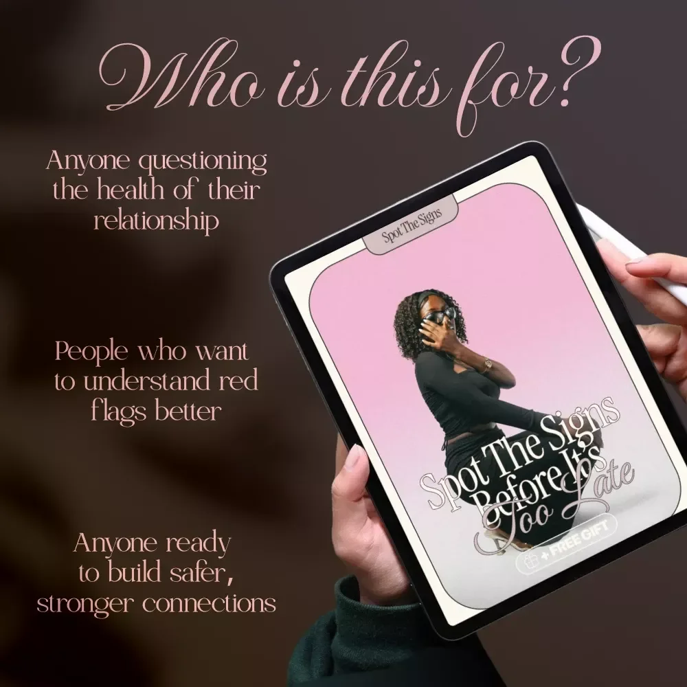 Spot the Signs Before It’s Too Late – Relationship Red Flags Ebook for Awareness & Healing
