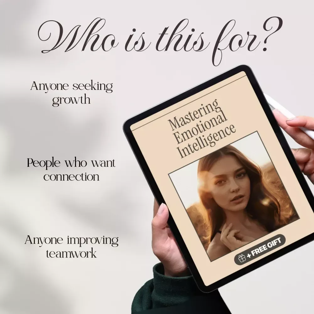 Mastering Emotional Intelligence Guide | How to Improve Emotional Intelligence | Self-Awareness, Empathy, Relationships & Personal Growth eBook Digital Download