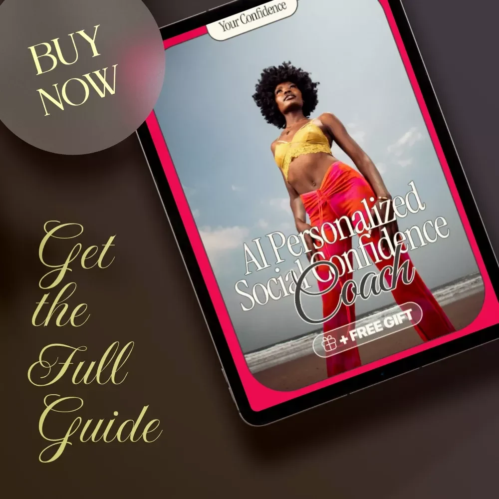 AI Personalized Social Confidence Coach - Digital Download Guide for Boosting Social Skills