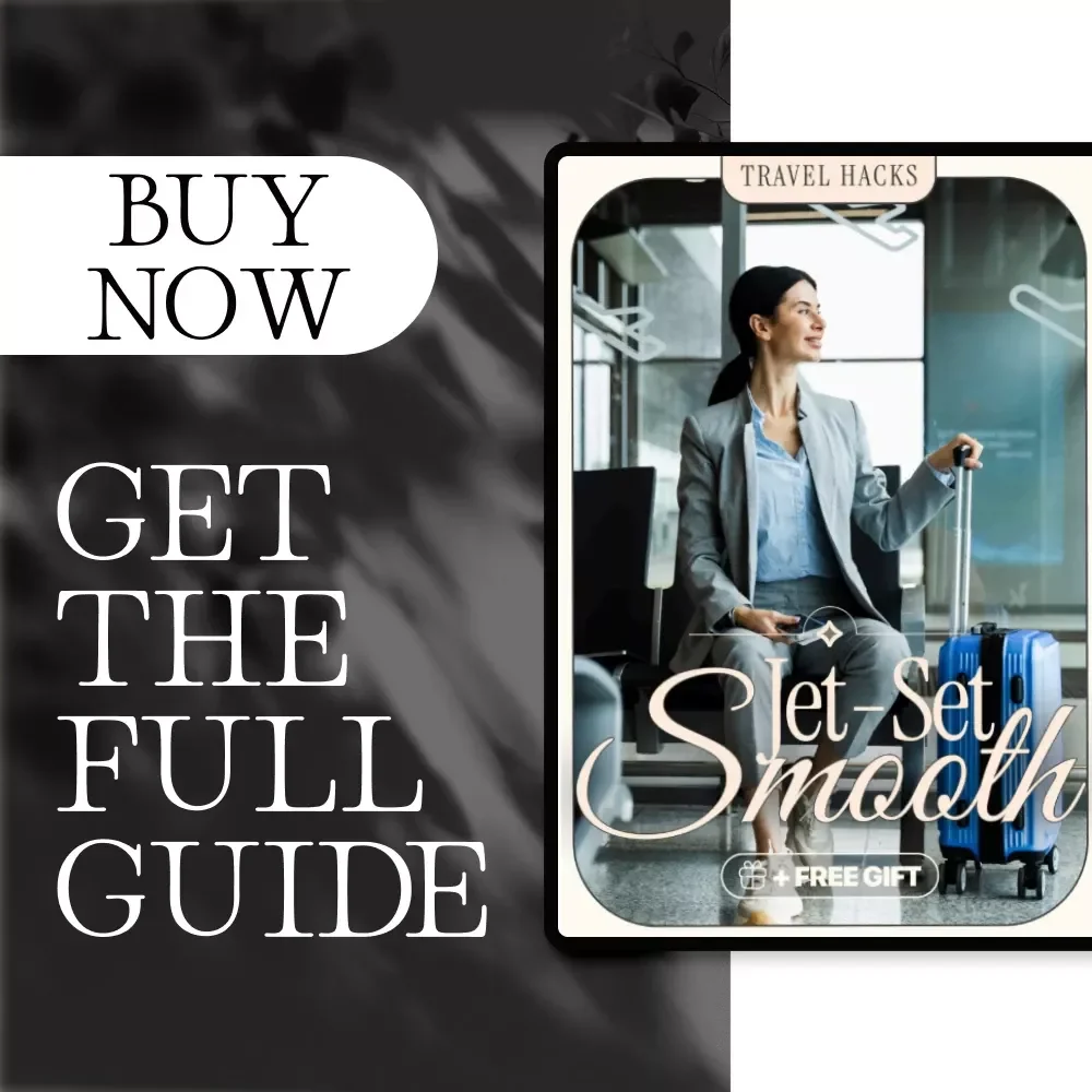 Jet-Set Smooth: Stress-Free Travel Hacks for Effortless Journeys | Travel Guide, eBook, Checklist
