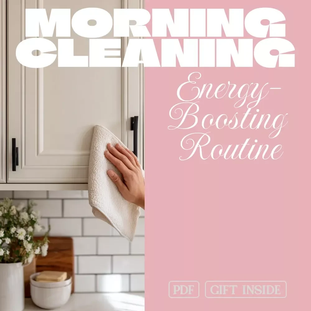 Rise & Shine: Your Morning Energy-Boosting Cleaning Routine – Energizing Guide for a Productive Start to Your Day