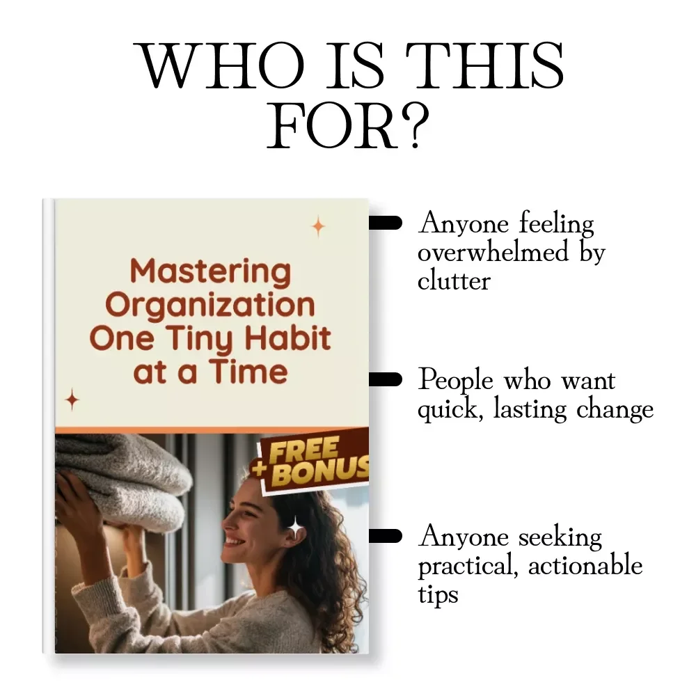 Mastering Organization One Tiny Habit at a Time: Micro-Habits for Organized Closets
