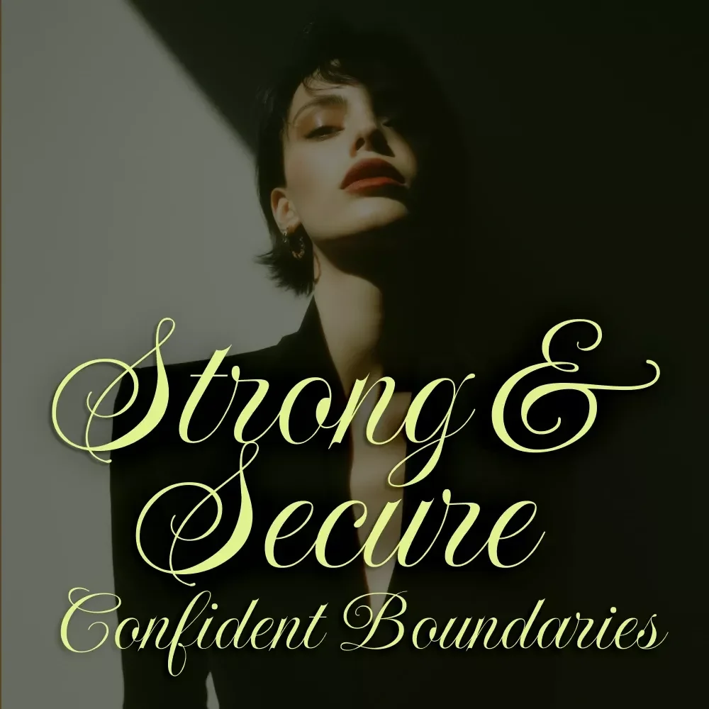 Strong & Secure: Confident Boundaries eBook – Master Self-Worth, Set Healthy Boundaries, & Thrive