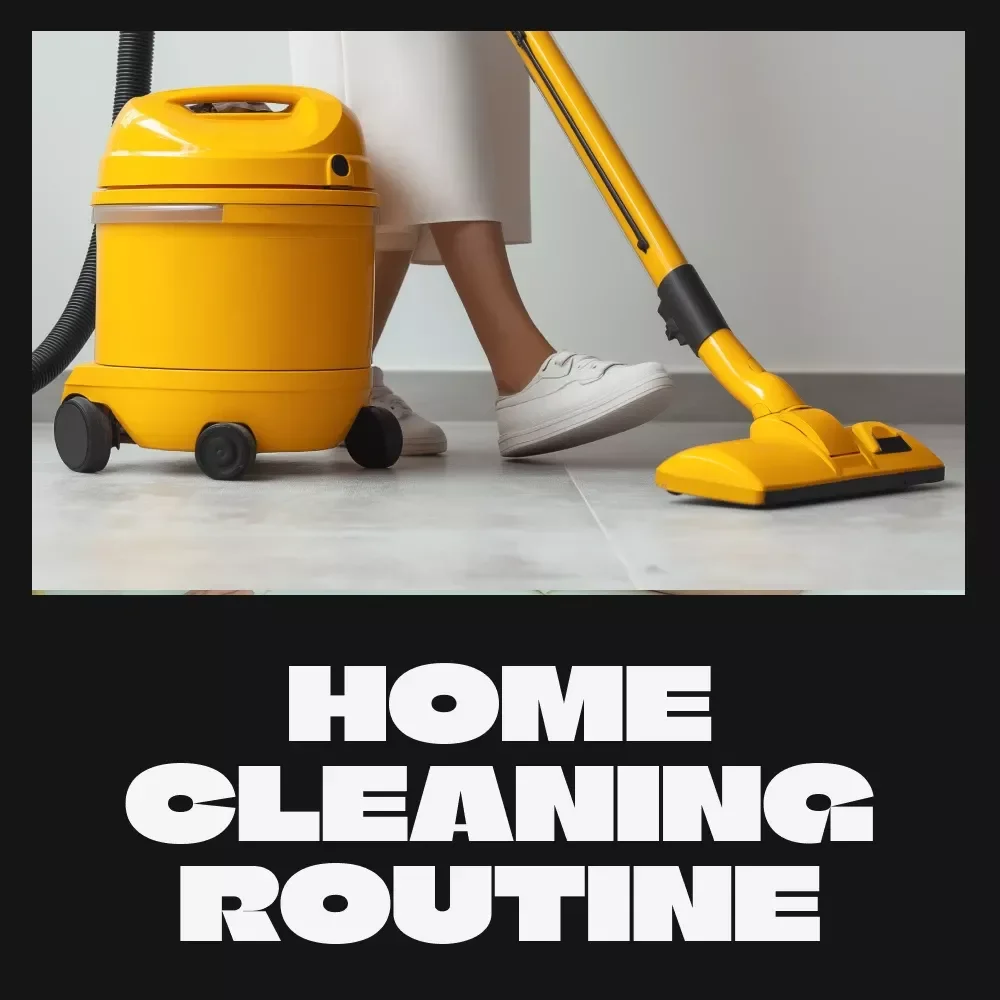 Spark Joy Every Day with Home Cleaning Routine | Digital Guide for an Easy & Effective Home Cleaning Routine