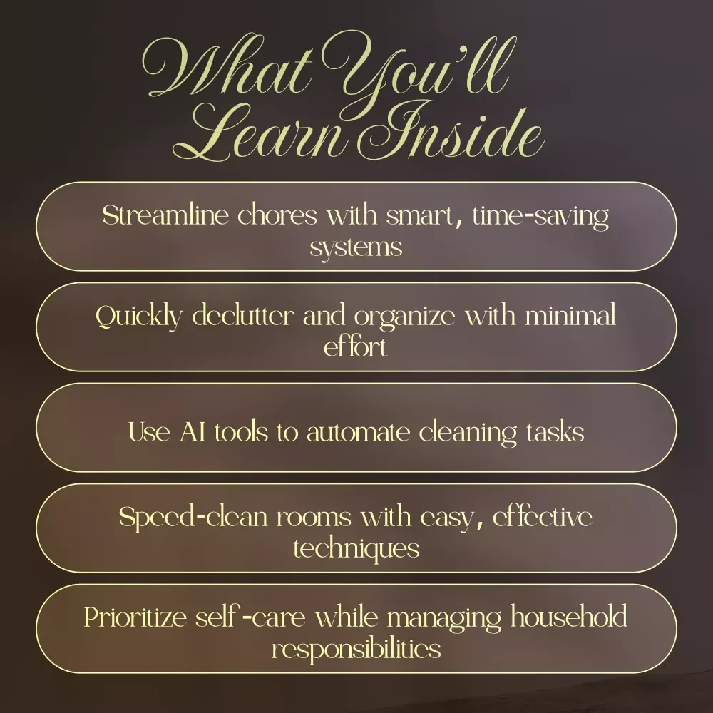 Chore Zen: Smart, Stress-Free Hacks for Women Who Do It All - Digital Download for Easy Home Organization & Time Management