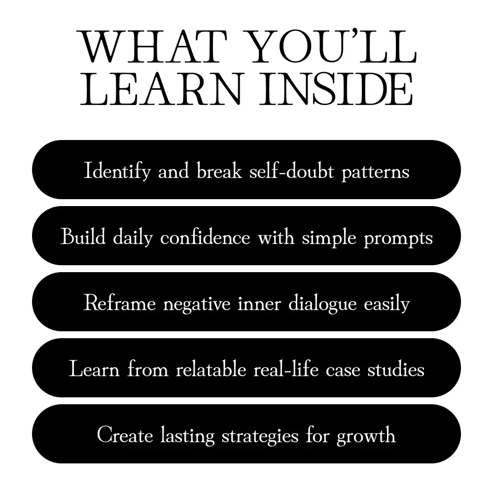 Woman’s Guide to Overcoming Imposter Syndrome | Confidence Building eBook, Digital Download Self Help Guide for Women, Personal Growth & Mindset Checklist