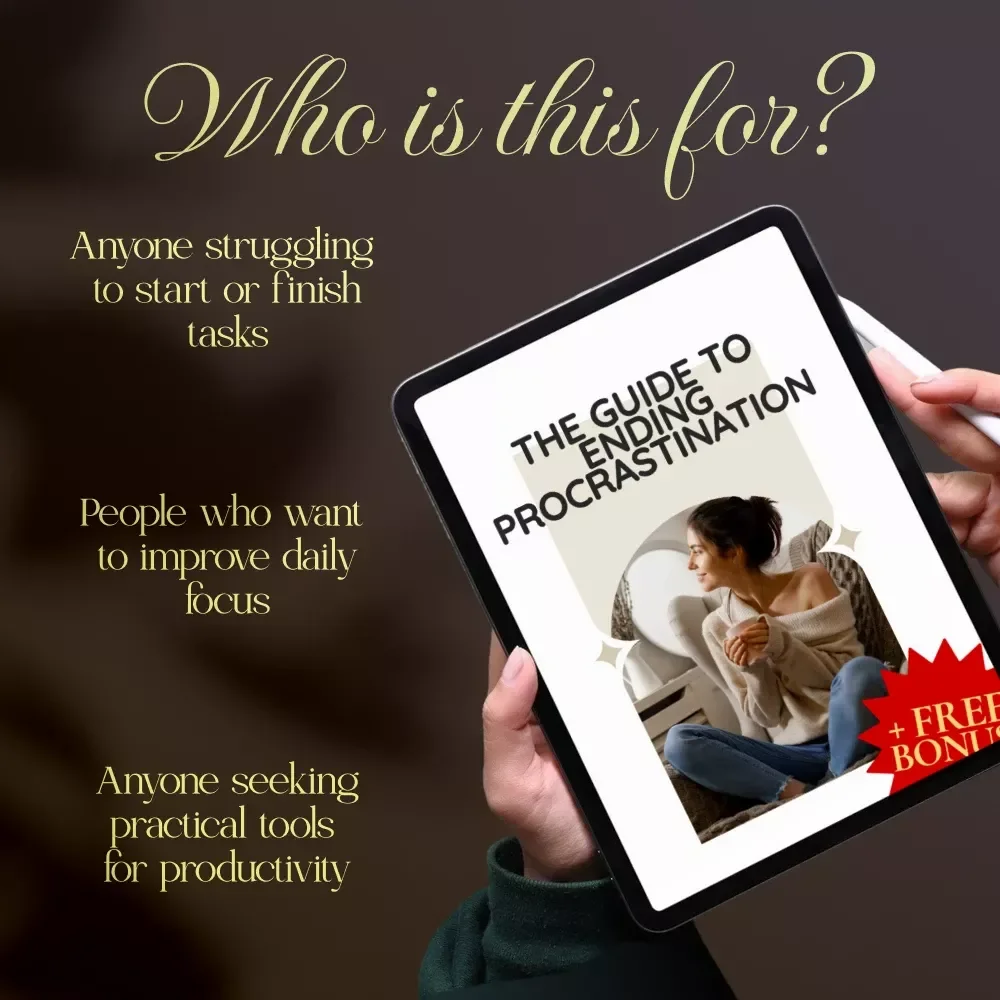 The Guide to Ending Procrastination Ebook | How to Stop Procrastination & Build Lasting Habits