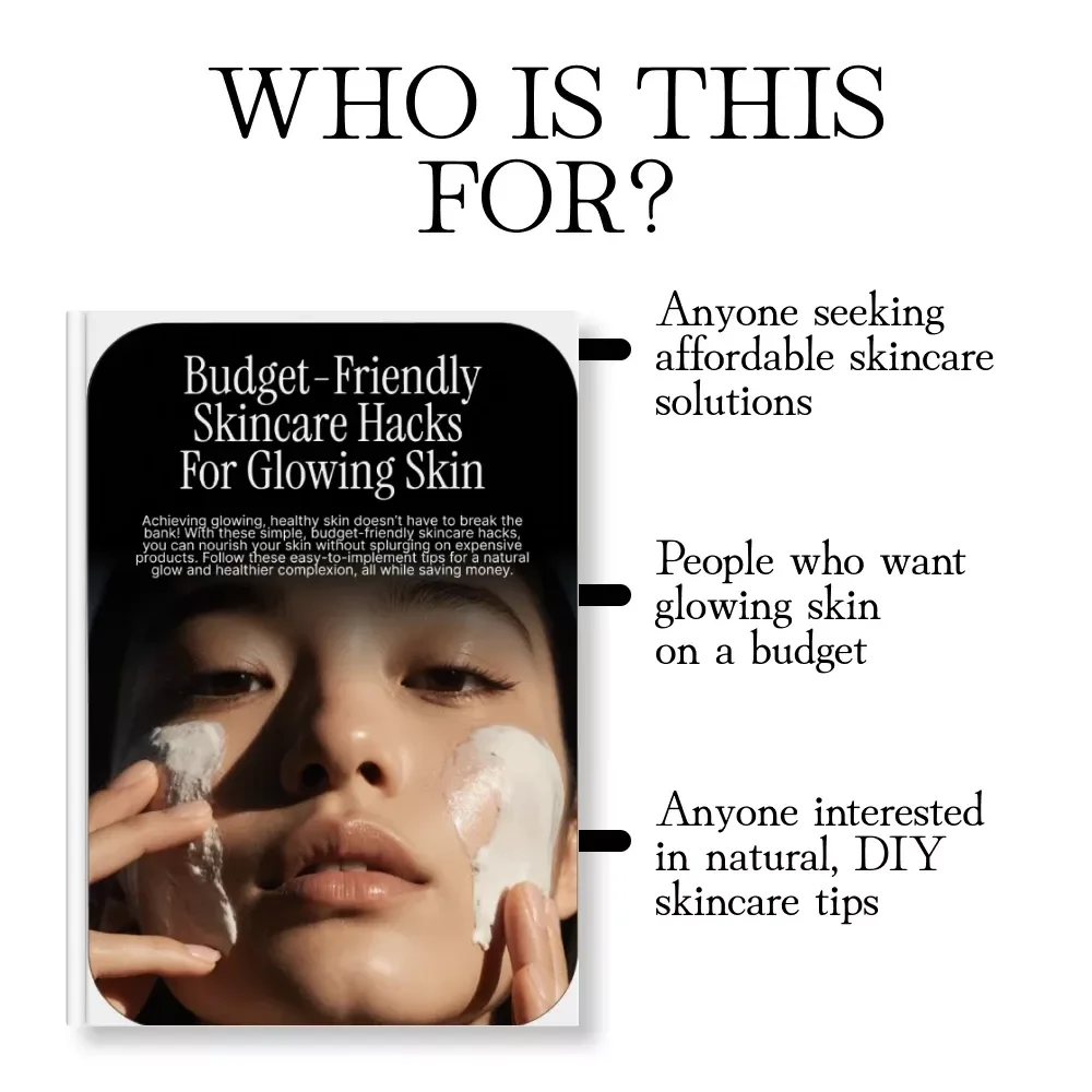 Budget-Friendly Skincare Hacks for Glowing Skin | Printable Checklist with Easy, Affordable Beauty Tips