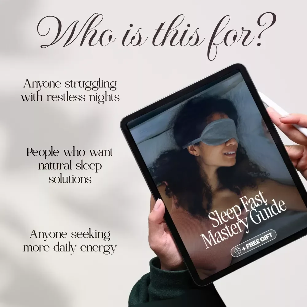 Sleep Fast Mastery Guide | How to Go to Sleep Fast | Digital Download eBook for Better Rest, Evening Routines, and Relaxation Techniques