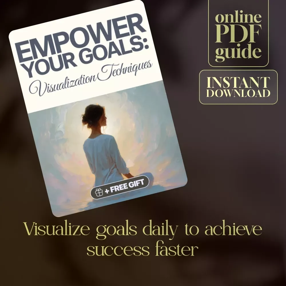 Empower Your Goals: Visualization Techniques Checklist for Achieving Success, Daily Mental Imagery, Positive Affirmations, and Goal Manifestation