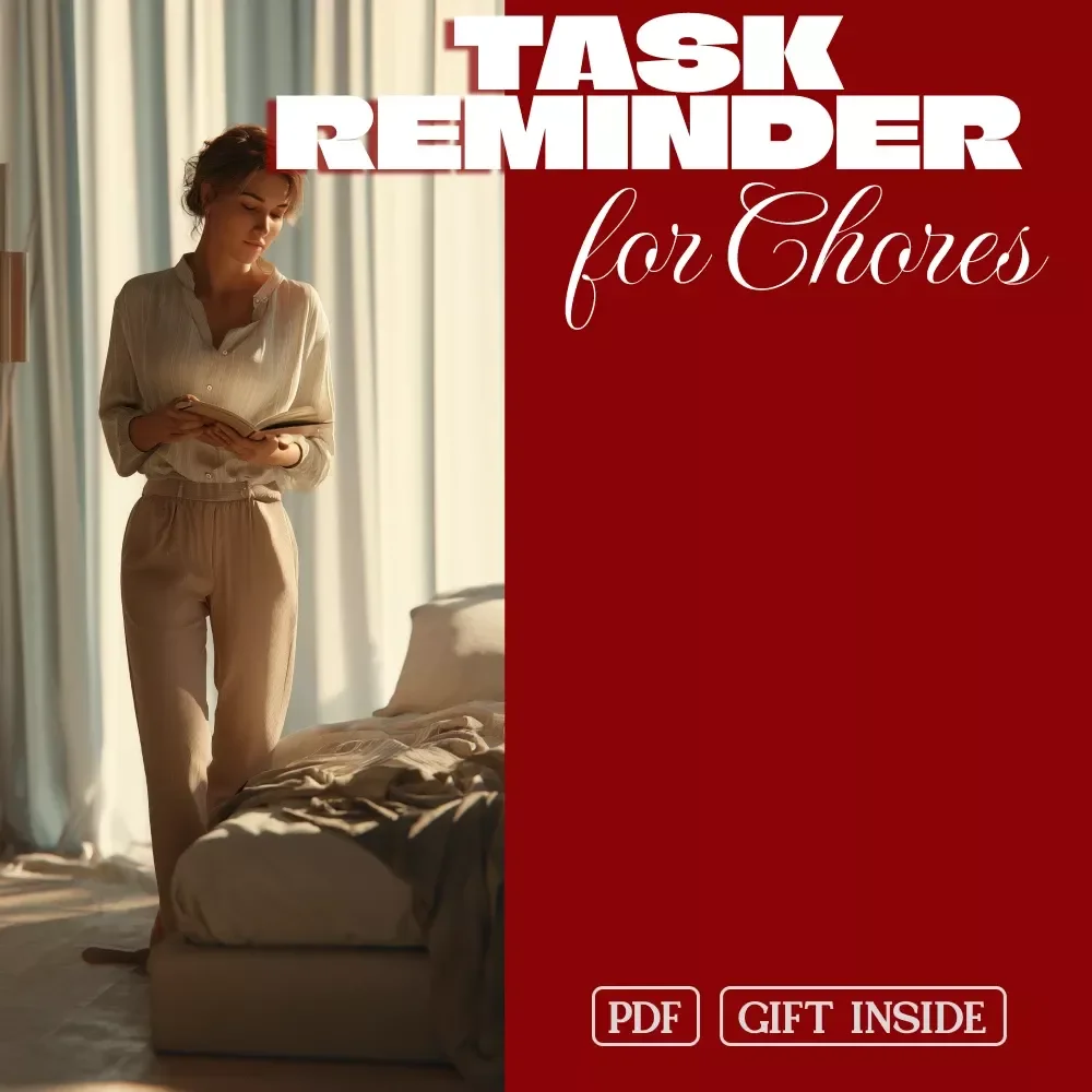 AI-Powered Task Reminder for Chores – Stay On Top of Your Household Tasks with Ease