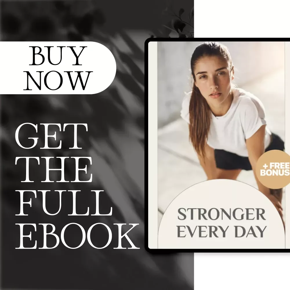 Stronger Every Day | Beginner’s Strength Training eBook | Digital Download Guide, Checklist & Workout Plan for Building Muscle, Confidence & Energy