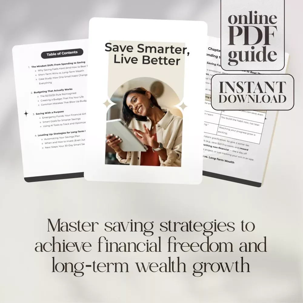 Save Smarter, Live Better: Smart Saving Strategies Guide for Long-Term Wealth