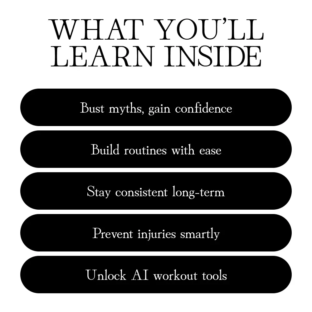 Stronger Every Day | Beginner’s Strength Training eBook | Digital Download Guide, Checklist & Workout Plan for Building Muscle, Confidence & Energy