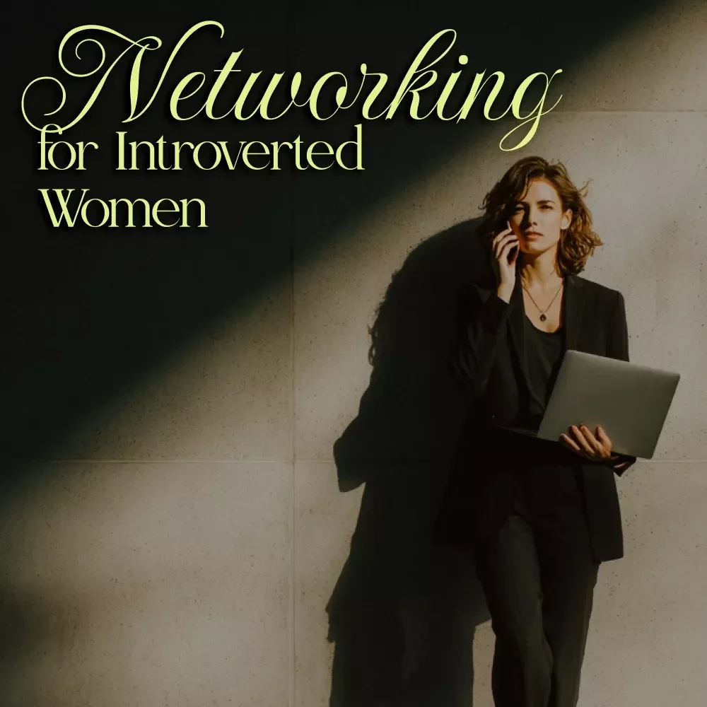 Networking Checklist for Introverted Women | Digital Download | Step-by-Step Networking Strategies for Introverted Women