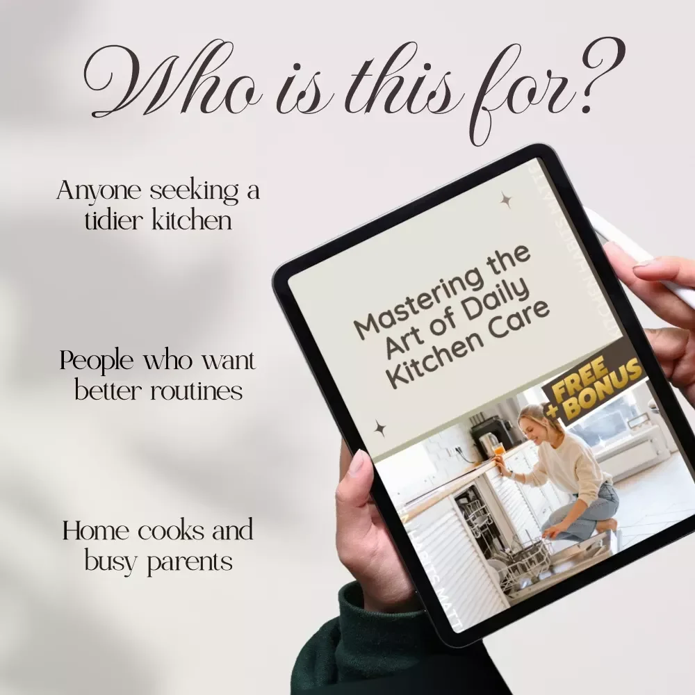 Mastering the Art of Daily Kitchen Care: Essential Habits for Kitchen Maintenance Guide