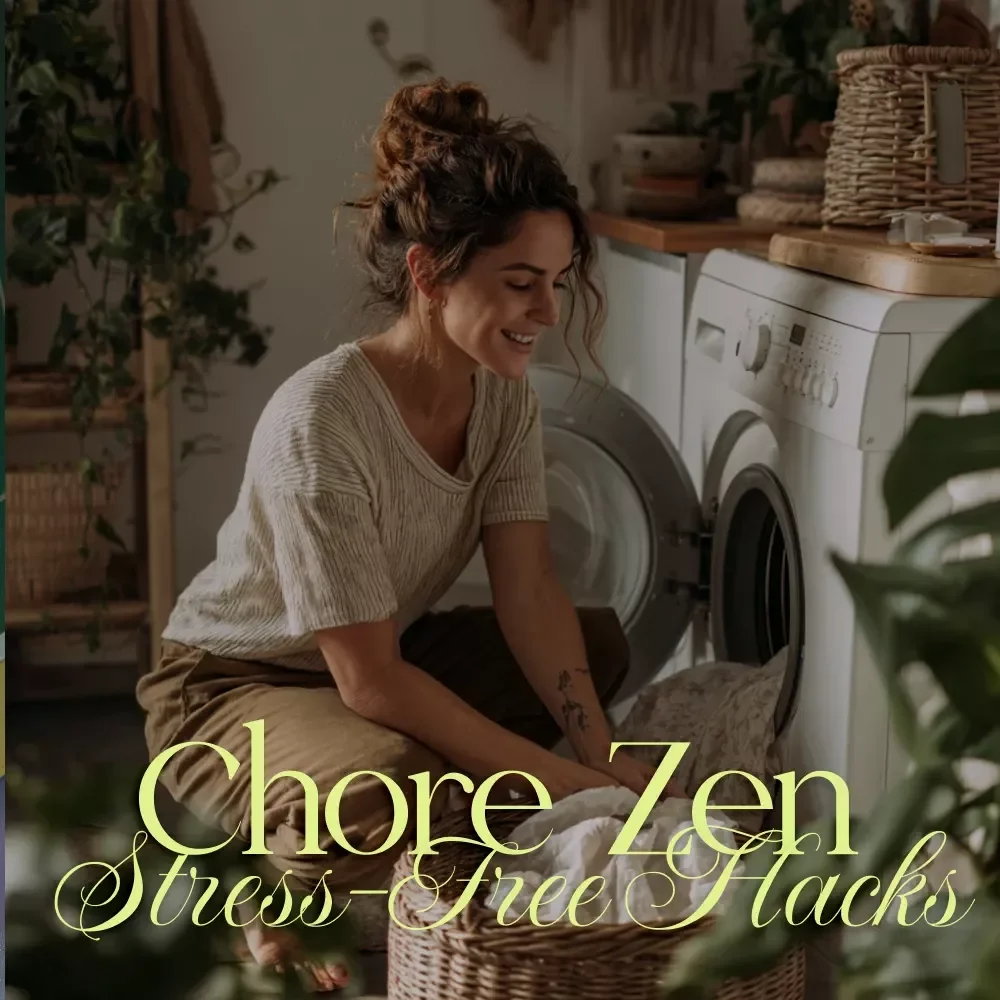 Chore Zen: Smart, Stress-Free Hacks for Women Who Do It All - Digital Download for Easy Home Organization & Time Management