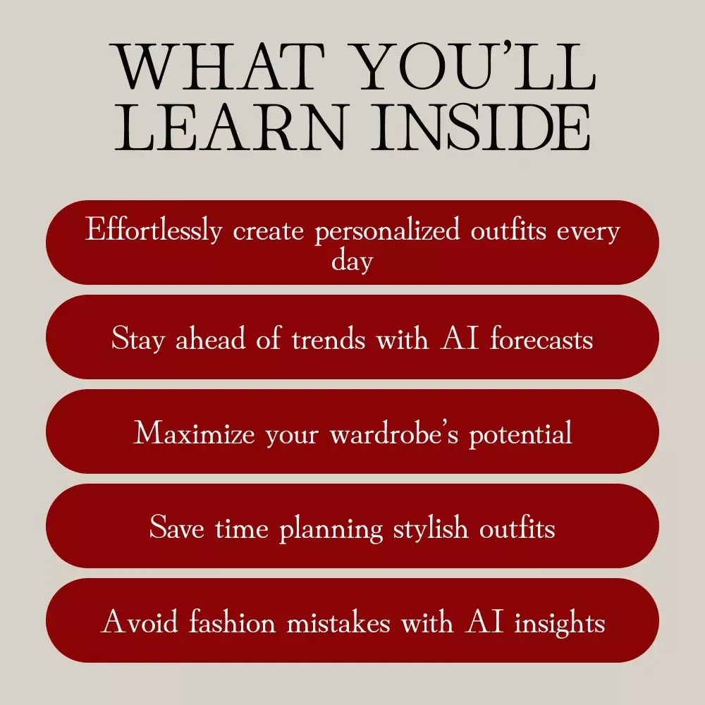 AI Your Style: The Modern Woman’s Guide to Personalized Outfit Planning - Digital Guide for Fashion & AI Enthusiasts