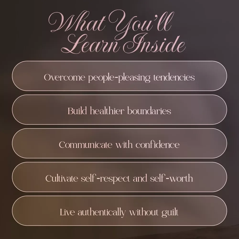How to Stop People Pleasing: Break Free from the Habit and Build Healthy Boundaries - A Digital Guide