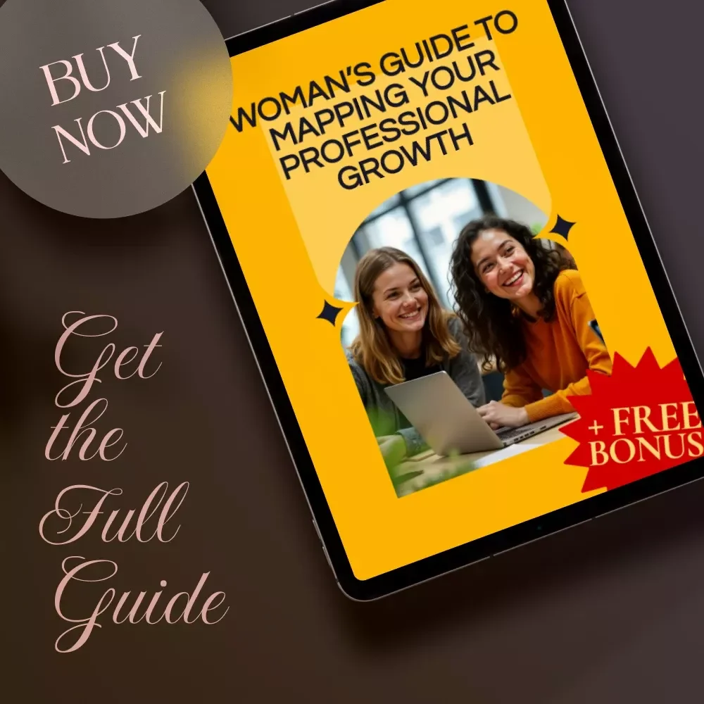 Woman’s Guide to Mapping Your Professional Growth | Digital Download | Career Development Plan Workbook for Women