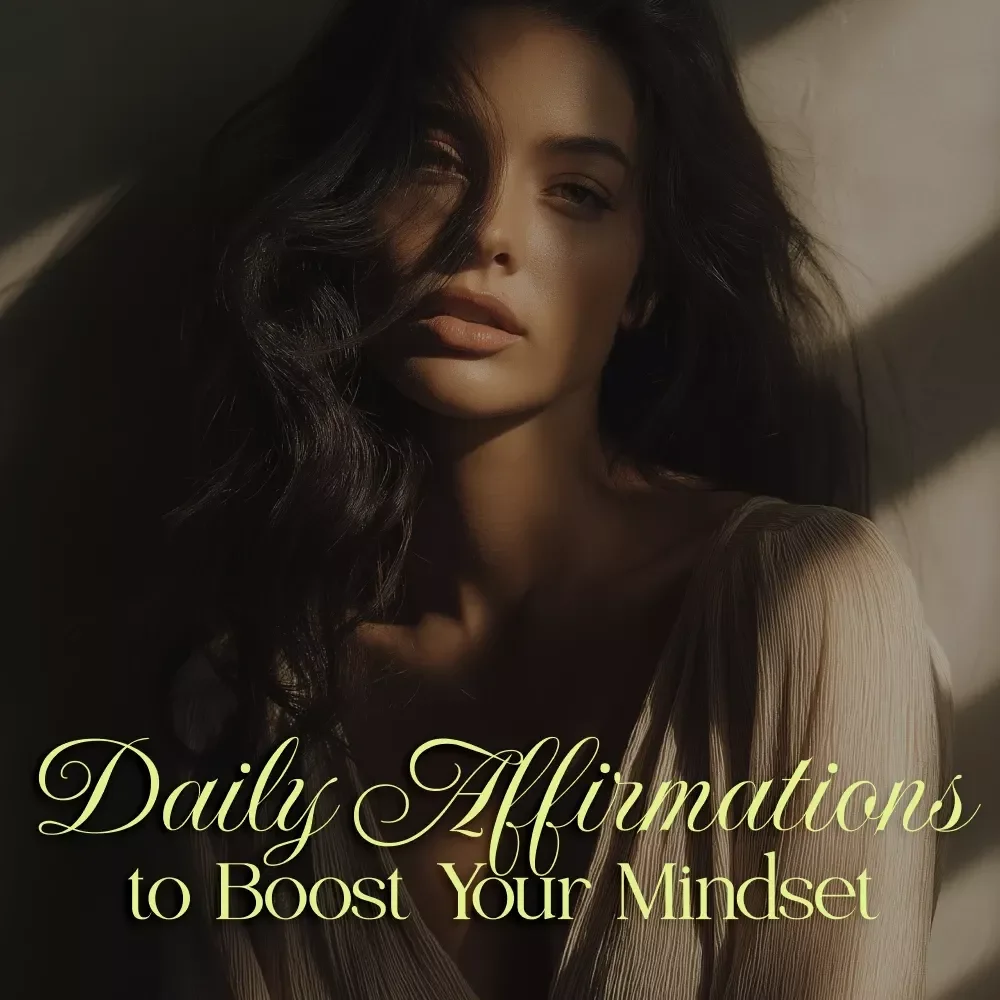 Daily Affirmations to Boost Your Mindset Checklist | Positive Morning Routine, Gratitude, Self-Love & Confidence Builder Digital Download