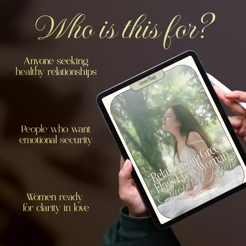 Relationship Green Flags Every Woman Should Know Ebook | Relationship Green Flags Guide for Women