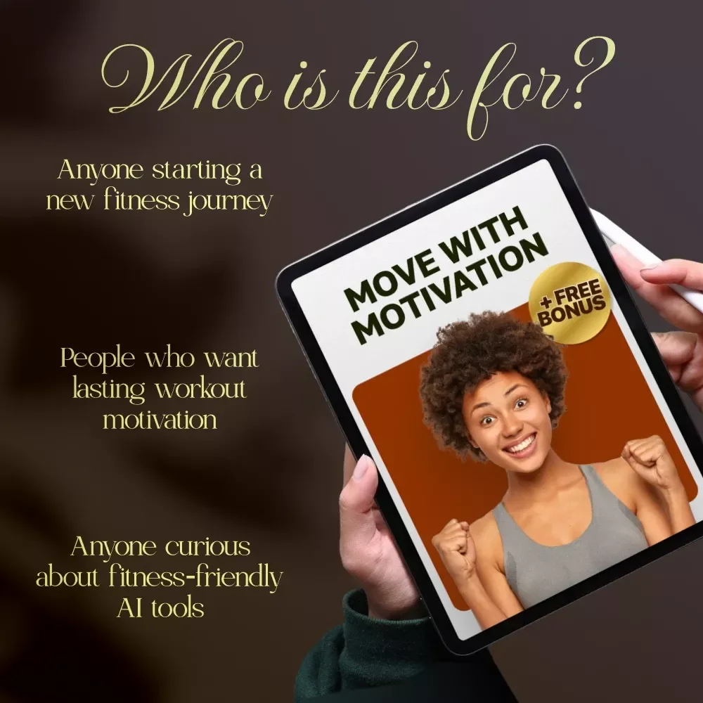 Move With Motivation | Fitness Motivation Guide | How to Stay Motivated to Work Out Regularly | Digital Download eBook & Checklist for Consistent Workouts