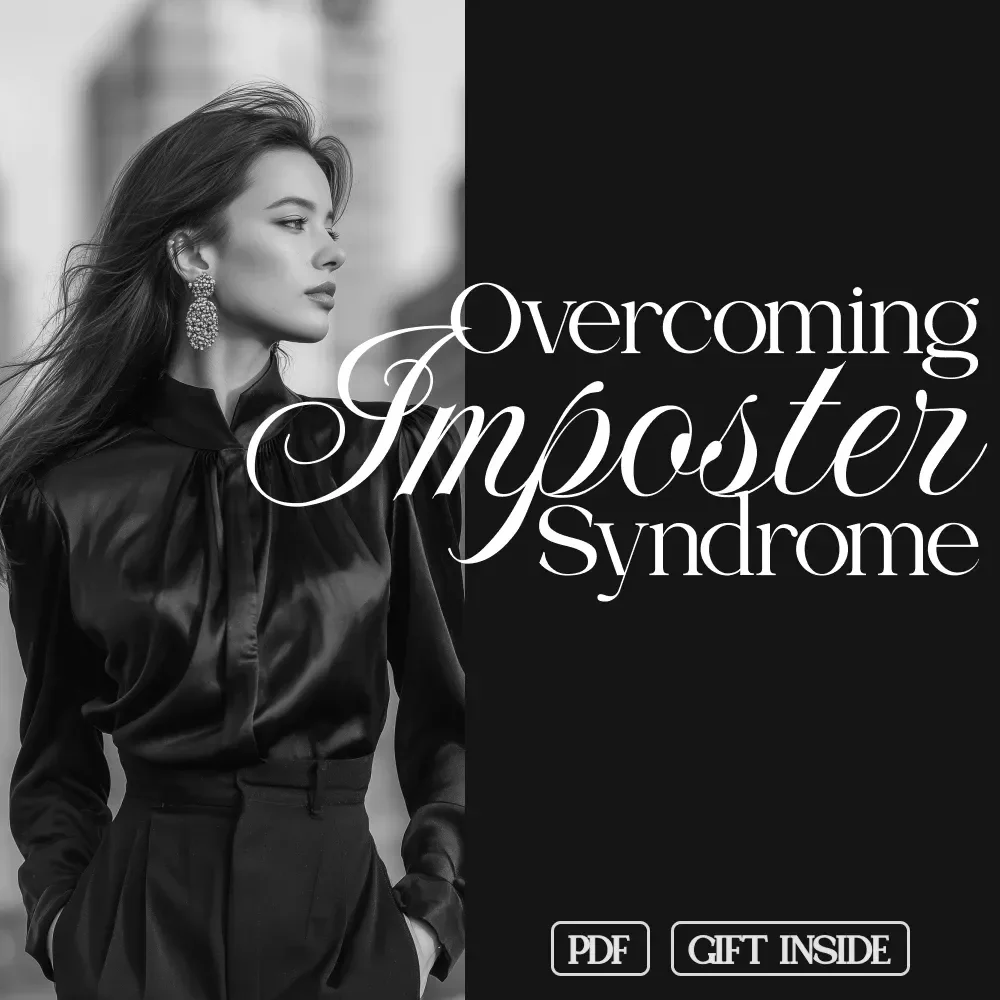 Woman’s Guide to Overcoming Imposter Syndrome | Confidence Building eBook, Digital Download Self Help Guide for Women, Personal Growth & Mindset Checklist