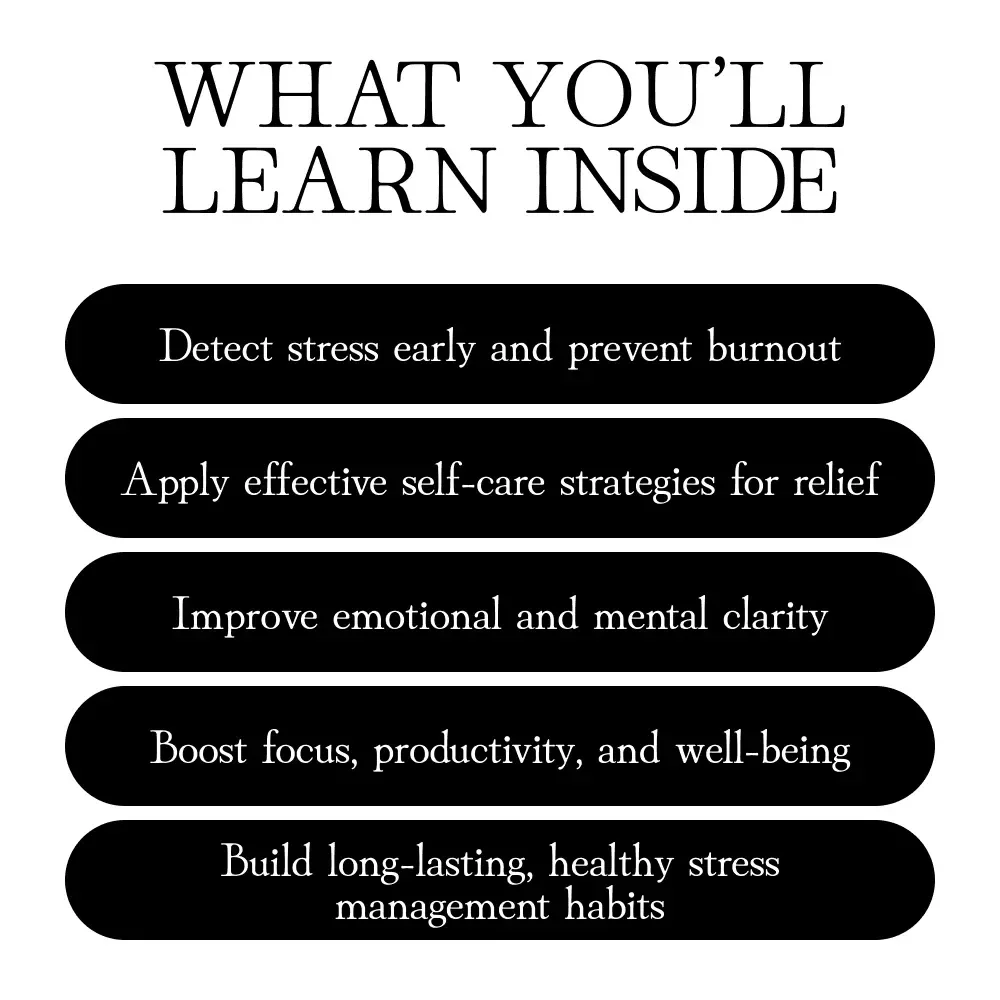 Stress Signals Every Woman Should Know: eBook Guide to Recognizing & Managing Stress for Women
