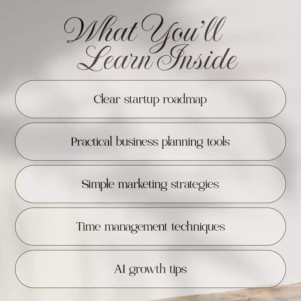 How to Start a Small Business From Home Guide | Step-by-Step Digital Download for Beginners