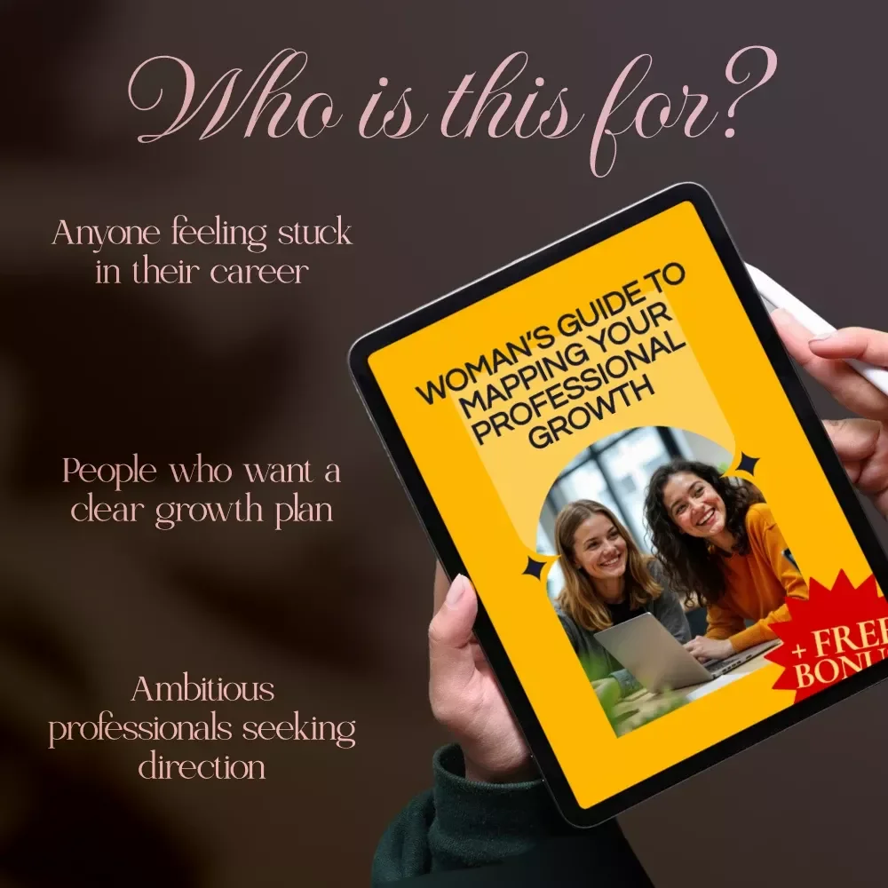 Woman’s Guide to Mapping Your Professional Growth | Digital Download | Career Development Plan Workbook for Women