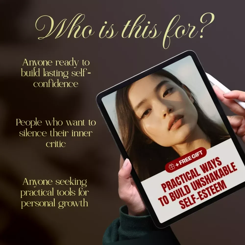 Practical Ways to Build Unshakable Self-Esteem | Self-Esteem eBook, Confidence Guide, Personal Growth Digital Download, Self-Worth Workbook