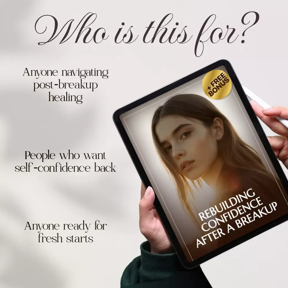 Rebuilding Confidence After a Breakup | Self-Esteem Recovery Guide | How to Build Confidence After a Breakup | Digital eBook Download for Healing & Growth
