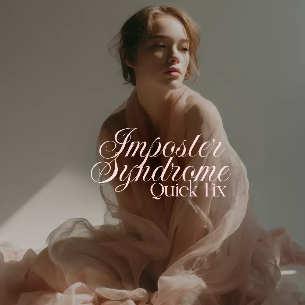 Imposter Syndrome Quick Fix Plan | Digital Self-Confidence Guide, eBook & Instant Download