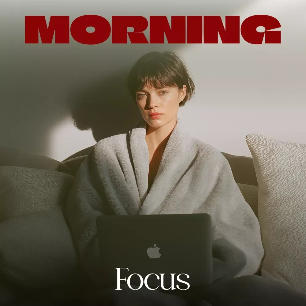 Morning Focus Checklist | Printable Morning Routine for Maximum Focus | Daily Productivity Digital Download