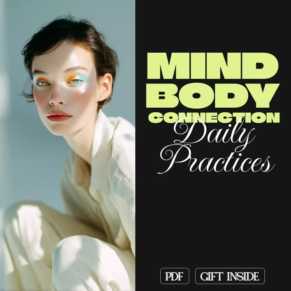Mind-Body Connection Daily Practices Checklist | Mindful Breathing, Journaling, Gratitude & Stress Relief Routines for Self-Awareness