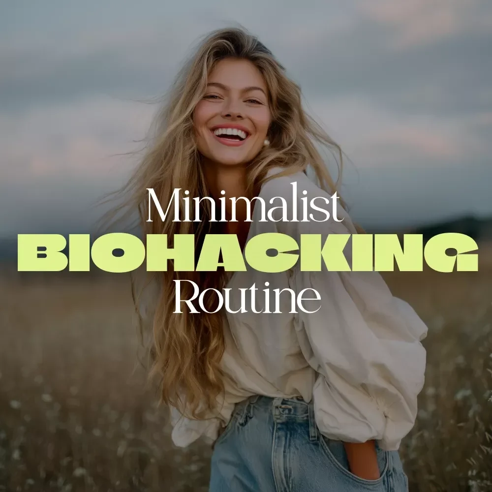 Minimalist Biohacking Routine Checklist | Wellness eBook | Digital Download Guide for Energy, Focus & Healthy Habits