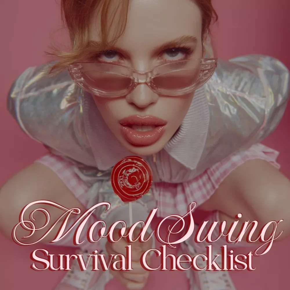 Your Mood Swing Survival Checklist | Digital Self-Care Guide, Mental Health eBook & Wellness Checklist PDF for Stress Relief, Mindfulness & Emotional Balance