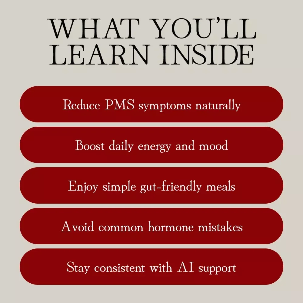 Gut Health Reset for Hormonal Balance | Digital Guide for Women’s Wellness, Hormone Support, Gut-Healing Foods, Meal Plan & Lifestyle Reset