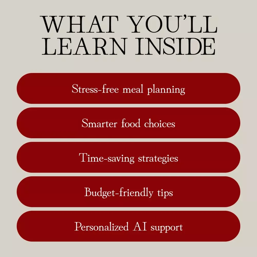 Balanced Meal Planning Made Simple | Digital Guide for Healthy Eating, Easy Weekly Menus & Budget-Friendly Grocery Strategies | Balanced Meal Planning eBook & Checklist Download