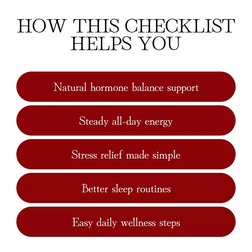 Daily Micro-Habits for Hormone Harmony | Digital Download Guide, Wellness eBook & Checklist for Balanced Energy, Stress Relief & Better Sleep