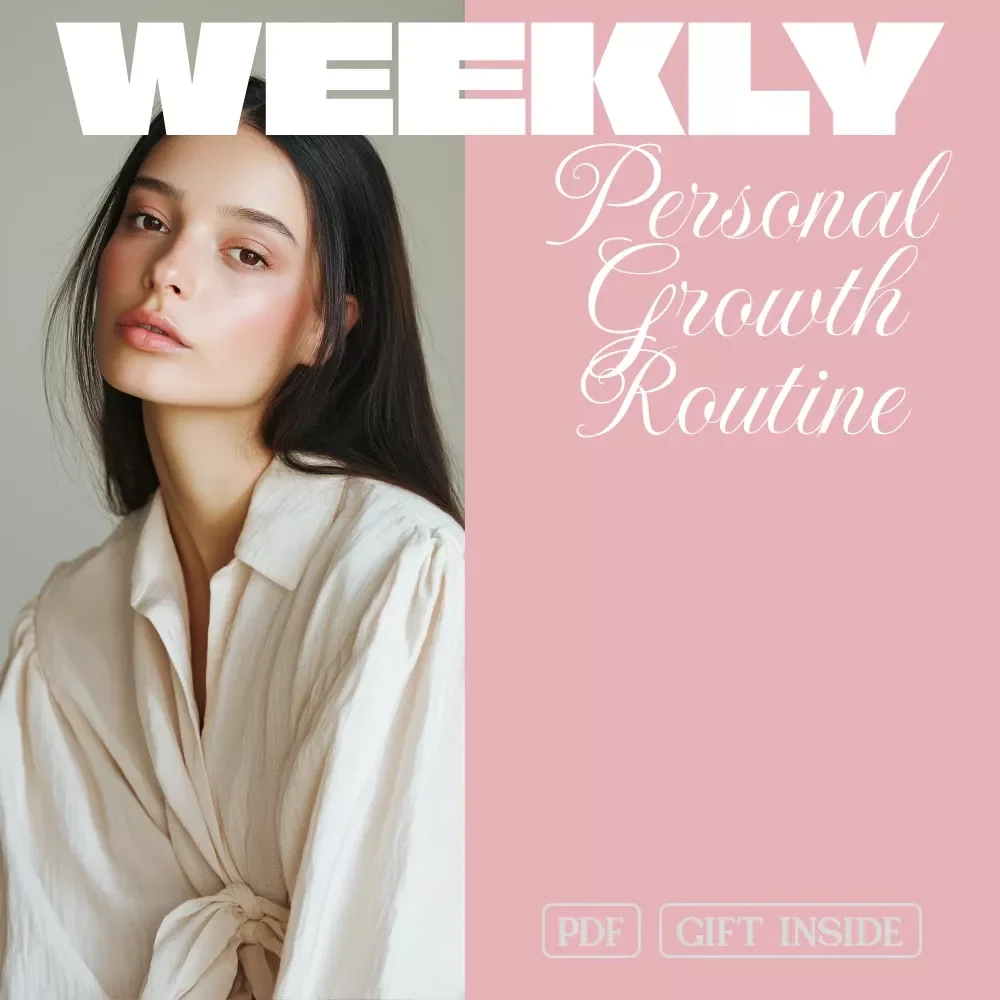 Weekly Personal Growth Routine AI Planner | Digital Download Guide for Personal Development, Productivity, and Goal Setting | eBook & Printable Checklist