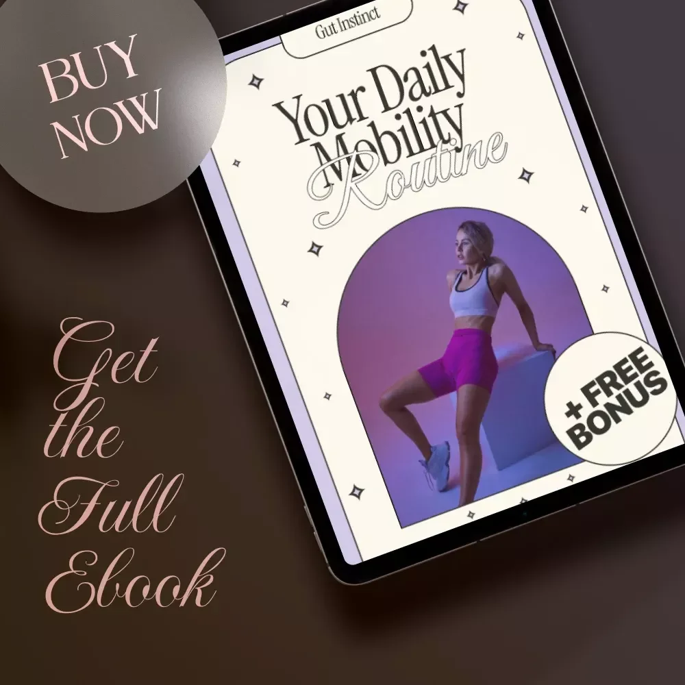 Your Daily Mobility Routine | Mobility Daily Plan eBook | Digital Download Guide for Flexibility, Recovery & Healthy Movement