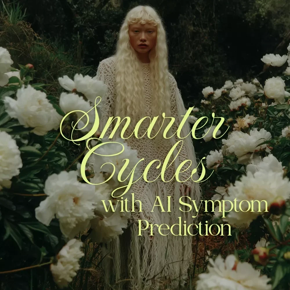 Smarter Cycles with AI Symptom Prediction | Digital Guide for Women’s Health, Cycle Tracking eBook & Checklist | Menstrual Wellness with AI Tools