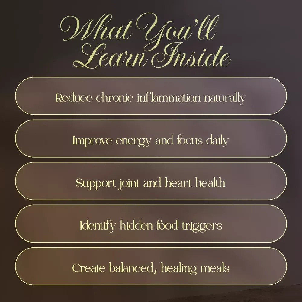 Anti-Inflammatory Nutrition for Everyday Wellness | Holistic Health eBook | Digital Download Guide for Reducing Chronic Inflammation, Healing with Food, and Everyday Wellness