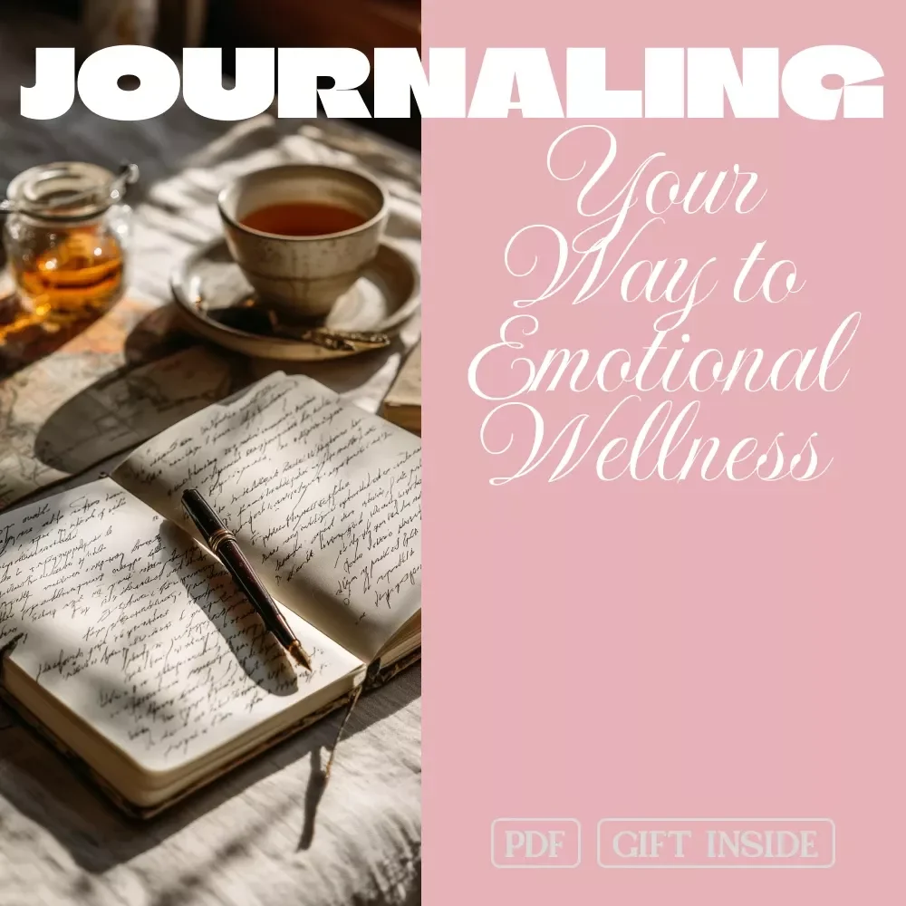 Journaling Your Way to Emotional Wellness | eBook for Self-Care, Mental Health, Daily Prompts, and Personal Growth | Digital Download Guide