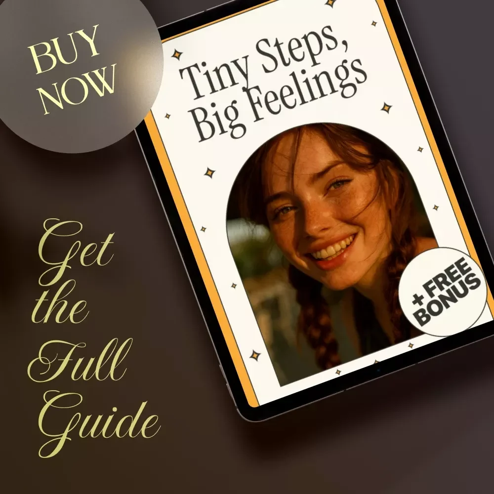 Tiny Steps, Big Feelings | Emotional Wellness Guide | Self-Care eBook for Mindfulness, Micro-Habits, & Daily Mental Health