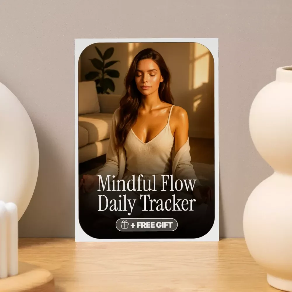 Mindful Flow Daily Tracker | Digital Guide for Meditation Daily Routine, AI Tracker eBook & Mindfulness Habit Builder